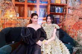 Chung khung hình với Hồ Ngọc Hà, Bâu không kém cạnh nhan sắc