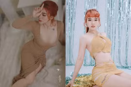 Khoe hình xăm đúng chỗ, hot girl Linh Miu nhận lời khen