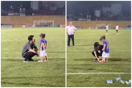 “Cậu cả” nhà bầu Hiển và ánh mắt dành cho con gây chú ý