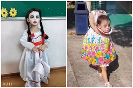 Cười "ná thở" với màn cosplay của các bé ngày Halloween 