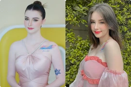 Mê mẩn vẻ quyến rũ của “nữ thần tắm suối” lai hai dòng máu