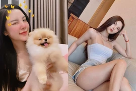 Mặt xinh, dáng chuẩn “Hoa hậu bóng chuyền Cà Mau” bỗng nổi như cồn