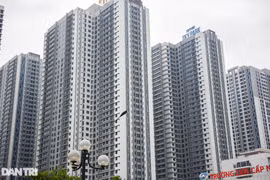 Chung cư dày đặc, san sát ở phía tây Hà Nội