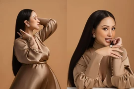 Cựu hot girl Vân Hugo khoe ảnh bầu sang trọng khiến netizen trầm trồ