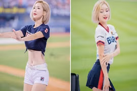 Danh tính hot girl cổ vũ Hàn Quốc làm bao chàng trai si mê