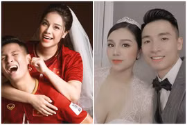 ''Tư Dũng'' khoe ảnh cưới siêu đẹp, nhan sắc nàng WAG nổi bật