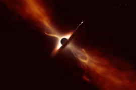 NASA ghi lại hình ảnh hố đen ‘ăn thịt’ một ngôi sao