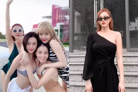 Chị Thiều Bảo Trâm xuất hiện diện mạo lạ giữa drama "trà xanh"