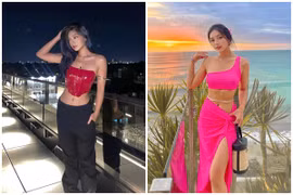 Hot girl đai đen khoe body săn chắc không ai vượt mặt