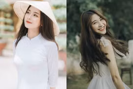 "Thiên thần áo trắng" sở hữu nhan sắc khiến bao chàng điêu đứng