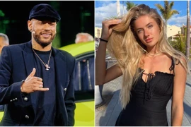 Neymar đẹp đôi xuất hiện cùng nữ VĐV quyến rũ nhất thế giới