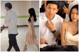 Thời trang ăn cưới của Văn Hậu và Hải My bất ngờ “đào” lại