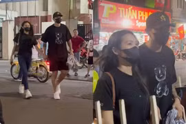 Văn Hậu sánh bước cùng Hải My lộ diện trước thềm đám cưới