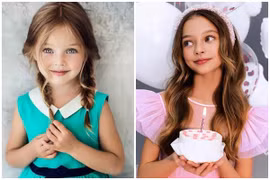 “Cô bé xinh nhất nước Nga” càng lớn xinh như nàng công chúa