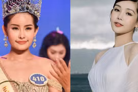 Lê Âu Ngân Anh diện bikini, thắt eo tựa đồng hồ cát