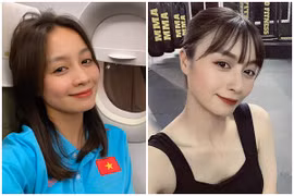 Hot girl đội tuyển bóng đá Việt đẹp mê mẩn ngoài sân cỏ