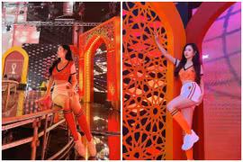 Hot girl cổ vũ Hà Lan tại Nóng cùng World Cup 2022 là ai?