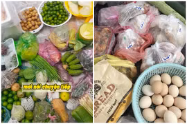 Khoe “kho thực phẩm” bố mẹ gửi, netizen sẵn sàng vượt qua mùa dịch