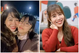 Làm mẹ đơn thân, MC Diệp Chi đứng cạnh con gái như chị em