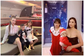 Con gái Huyền Baby diện trang phục chất chơi, hưởng nhan sắc từ mẹ