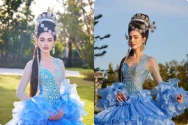Nhan sắc như công chúa của Mai Davika ở biệt thự hơn trăm tỷ