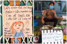 Tấm biển “nhường đồ ăn” ở Sài Gòn khiến netizen cảm động