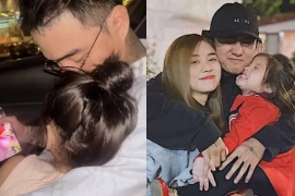  Cindy Lư khoe trọn khoảnh khắc Đạt G nô đùa bên con gái