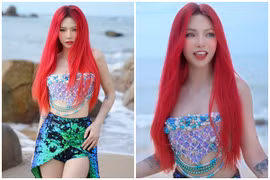 TikToker CiiN hóa nàng tiên cá, netizen khen đẹp hơn bản gốc