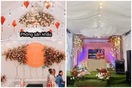 Thuê rạp cưới chục triệu, cô dâu nhận cái kết... thảm họa