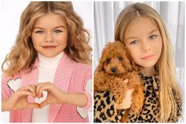 “Mẫu nhí đẹp nhất thế giới” càng lớn càng xinh sau khi nổi tiếng