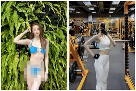 Diện nội y bé xíu, chị Thiều Bảo Trâm khiến netizen mê mẩn