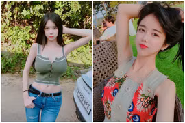 Vòng 1 căng tràn đầy sức sống của hotgirl Hàn Quốc 