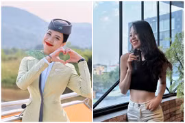 Thân hình đẹp của cô gái làm tiếp viên trưởng năm 21 tuổi