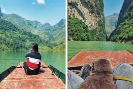 Tàu du lịch trên sông Nho Quế dừng hoạt động, netizen tiếc nuối