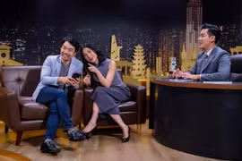  Kathy Uyên và ông xã làm bạn thân 6 năm, chỉ cách “tán gái“