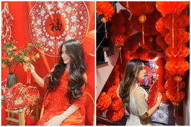 Quán cà phê Hà Nội trang trí Tết lung linh hút giới trẻ