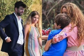 Hình ảnh đối lập của Shakira và Pique sau chia tay