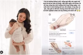 Sau sinh, vợ Phan Thành lộ chứng bệnh khiến cô không thể bế con