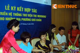 Chung tay xây dựng thư viện, tặng sách cho trẻ em nghèo