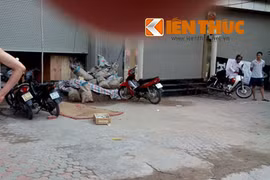 Quét sơn, nam thanh niên rơi xuống đất tử vong