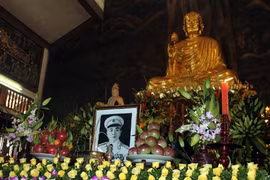 Ấn tượng tại lễ dâng hương 49 ngày Đại tướng về đất Mẹ