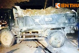 Đổ trộm phế thải, bị phạt hơn 12 triệu đồng