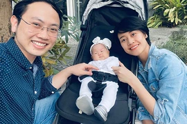 Tổ ấm bình dị, hạnh phúc của MC Phí Linh