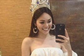 Đường cong quyến rũ của mỹ nhân có cửa thắng HH Chuyển giới Quốc tế