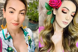 Mê mệt vòng một trễ nải gợi cảm của tân Hoa hậu Chuyển giới Quốc tế