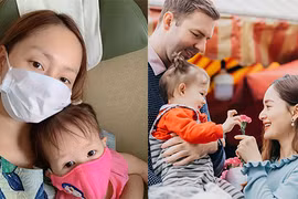 Soi tổ ấm của diễn viên đưa con ra Hà Nội với chồng mùa Covid-19