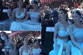 Linh Chi phản ứng gì giữa ồn ào hất tóc vào Thủy Tiên?