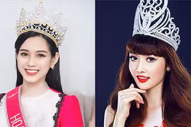 Đọ tài sắc 2 cô gái quê trùng tên Hà đăng quang hoa hậu