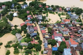 Hà Nội: Ngập lụt ở Chương Mỹ có thể kéo dài thêm hơn 10 ngày