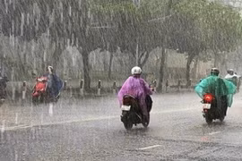 Cảnh báo mưa lớn, mưa đá ở Bắc bộ và Thanh Hóa đến Quảng Bình